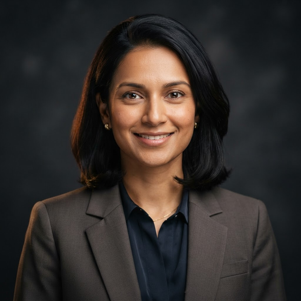Portrait of Aisha, AI Sales Manager